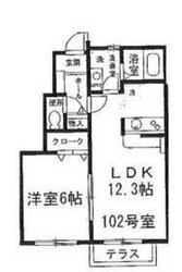 グリーンフォレストIIの物件間取画像